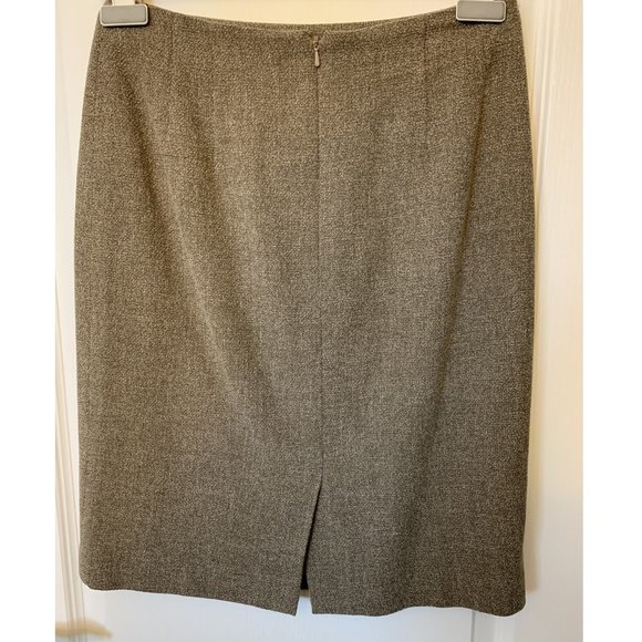 Tan Pencil Skirt (Part of Matching Set/EU 38/waist 28"/length 22") - Picture 2 of 5